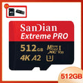 Micro SD TF Card Class 10 A2 U3, High Speed, 128GB–1TB, Ideal for Cell Phone, Camera and Drone.