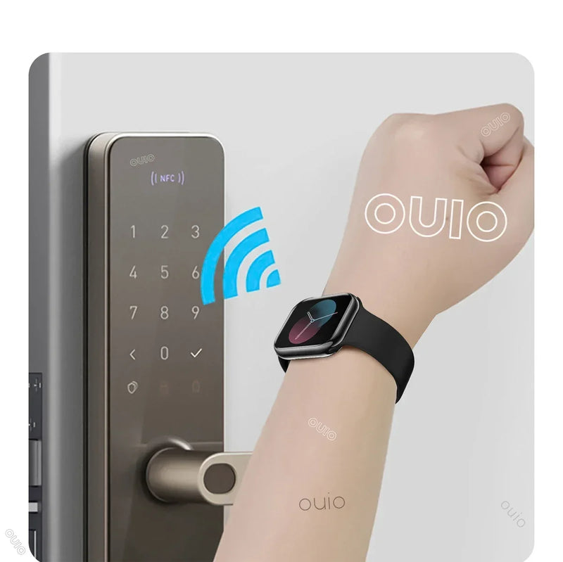 Smartwatch Series 10 2025, Apple compatible, GPS, NFC, Bluetooth calling and IP68 waterproof.