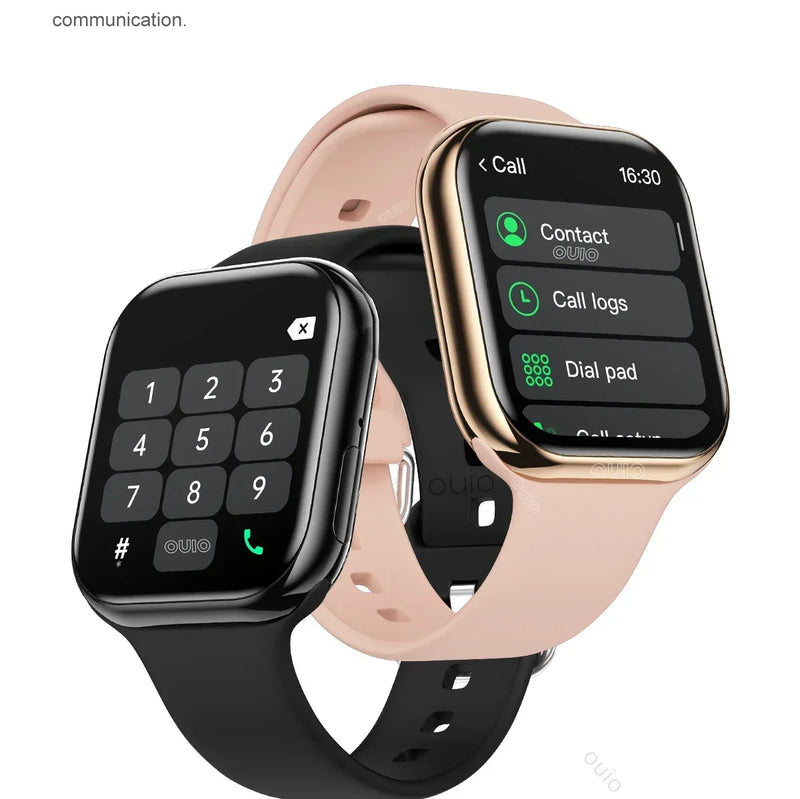 Smartwatch Series 10 2025, Apple compatible, GPS, NFC, Bluetooth calling and IP68 waterproof.